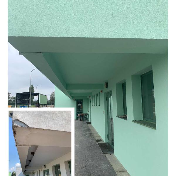 Building façade repair