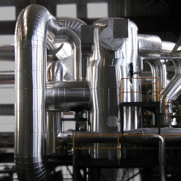 Power plant insulation and cladding